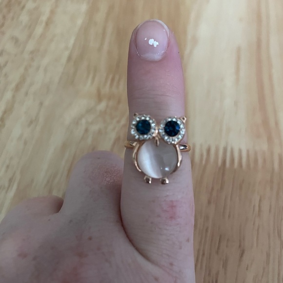 Owl adjustable ring - Picture 2 of 3